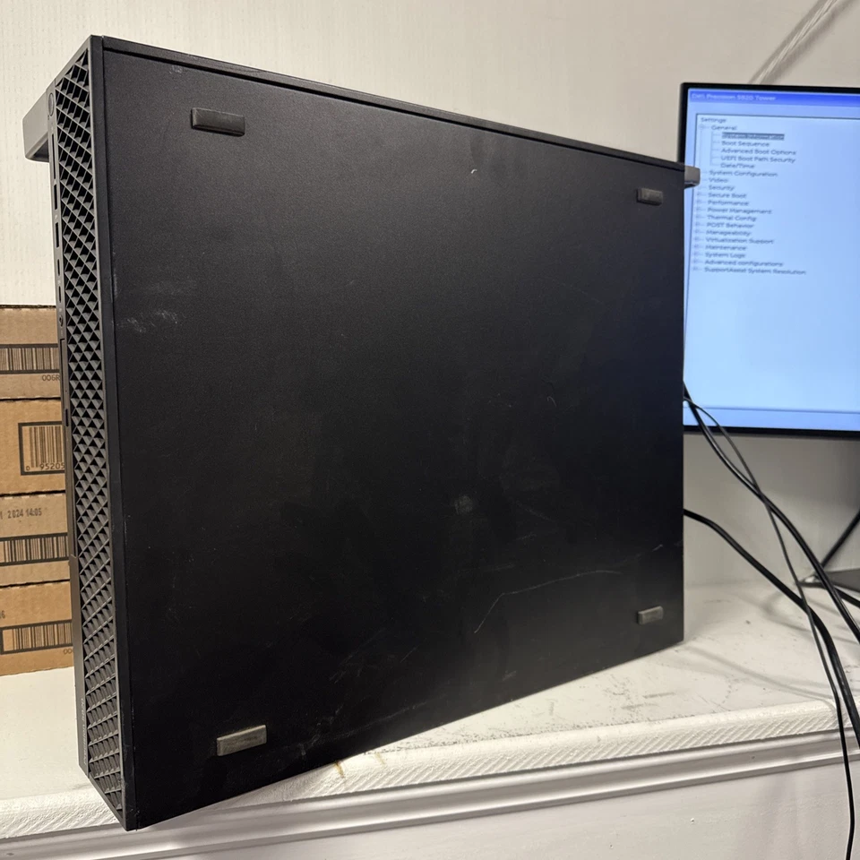 Dell Precision T5820 PC Workstation W-2102 XEON, 16GB PC4 RAM NO SSD NO HDD - Image 2 of 4