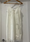 Vera Wang Nightie Night Gown Bridal Slip Dress Lingerie Nightgown Size M 10 12