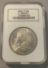 1885-O Morgan Silver Dollar $1 NGC MS64 Old Soap Box Holder with Nice Luster!