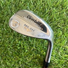 Cleveland Precision Forged Reg 588 Lob Wedge 60  Steel Stiff Flex Raw Face