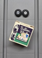 NOS Perfect Parts Co. 1 Pair Of 3/4" Balloon Wheels No. 61 RC Airplanes Parts