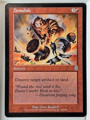 Demolish - Odyssey - Magic the Gathering MTG Nice!