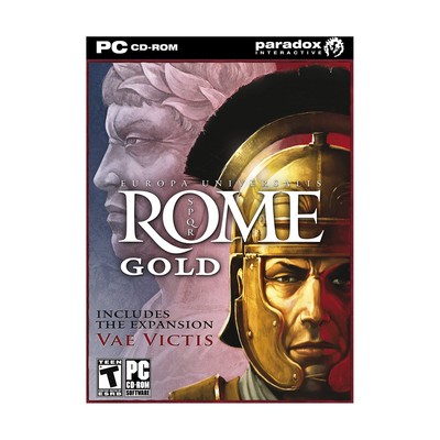 Paradox Interactive Computer Game Europa Universalis Rome Gold NM