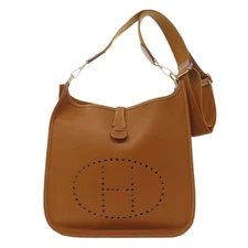 HERMES  Evelyne 2 GM Gold GoldHardware Shoulder Bag Epsom  Ladies [Used]