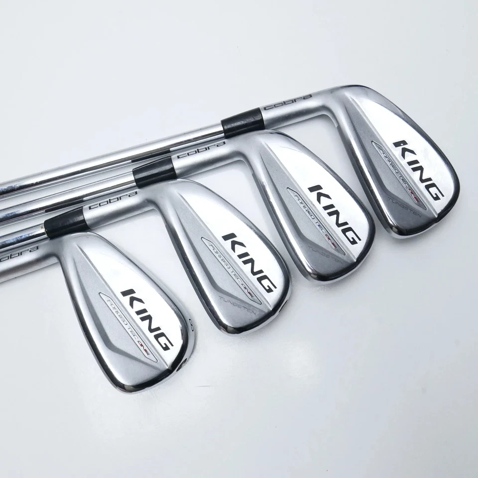 Used Cobra King Forged Tec One Length 2019 Iron Set / 5 - PW + GW / Regular / LH - Image 4 of 4