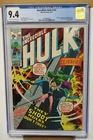 INCREDIBLE HULK #142 (1971) CGC 9.4, Valkyrie App/Cover, Herb Trimpe MARVEL