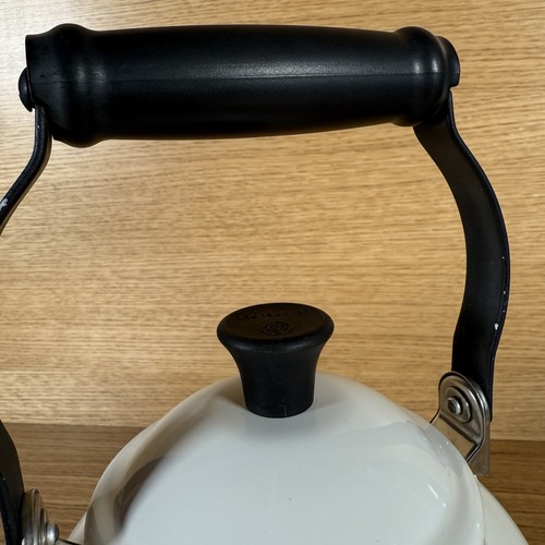Hervidor de agua Le Creuset 1,1 L (pequeño hervidor de camping) - blanco - bien usado - Imagen 14 de 22