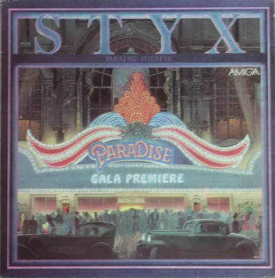 Styx - Paradise Theatre (LP, Album) (Near Mint (NM or M-)) - 3517286237