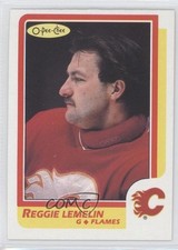 1986-87 O-Pee-Chee Reggie Lemelin #102 0a1