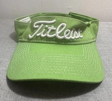 Vtg Titleist Green Golf Sun Visor Sportswear Hat Pro V1 Adjustable Y2k Vtg Titleist Green Golf Sun Visor Sportswear Hat Pro V1 Adjustable Y2k