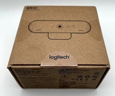 Logitech Brio 4K Pro Webcam V-U0040 Ultra HD Video & HDR 960-001105 - SEALED NEW