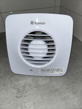 Xpelair DX100BS Simply Silent Square Fan, 100mm - White (93017AW)