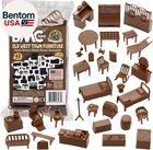 BMC Classic Marx Western Town Furniture 42Pc Plastic Cowboy Playset Accessories