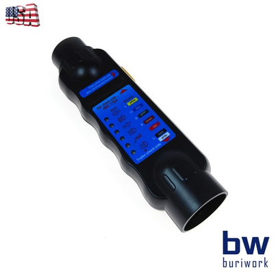#ad 7 Pins Car Truck Trailer Plug Socket Tester Wiring Circuit Light Test Tool US $13.25