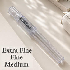 PILOT Kakuno Fountain Pen Clear Body Madoromi Series EF F M Nib Japan New