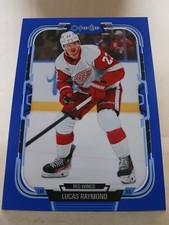 2025-26 O-Pee-Chee Hockey Lucas Raymond # 357 BLUE BORDER