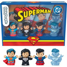 Little People Superman Through The Ages Mini Figure Little People Superman Through The Ages Mini Figure