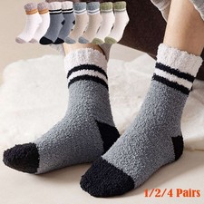 Warm Fleece Lined Thermal Socks for Men and Women Winter Thick Snow Boot Socks
