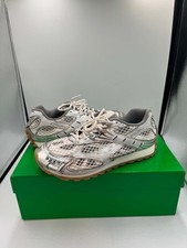 Bottega Veneta Orbit Sneakers Silver Size 45