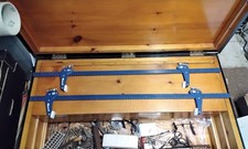 2 x RECORD 30" RACK CLAMPS