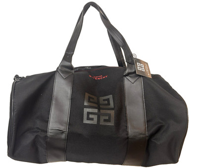 Givenchy Perfume Play sport promotion Gym duffel bag black Fabric interior  red