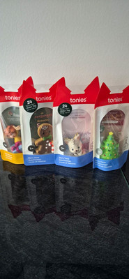 Tonies Adventskalender Figuren 4 Stück OVP NEU Weihnachten