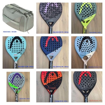 Head Padel Rackets Extreme Pro Speed Motion Chalenge Vibe Gravity Bolt Vibe NEW