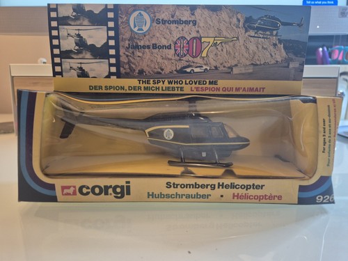 CORGI - 926 - 007 JAMES BOND - STROMBERG HELICOPTER - BNIB - Picture 1 of 5