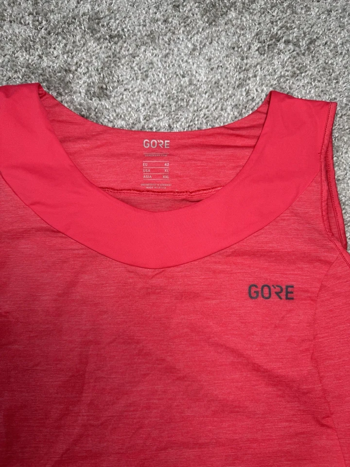 CAMISA SEM MANGAS GORE RUNNING Wear CICLISMO FEMININA Tamanho XL Rosa - Imagem 2 de 4