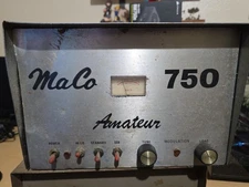 Maco 750 Linear Ham Radio Tube Amplifier