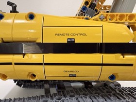 LEGO TECHNIC: Motorized Excavator (8043) - COMPLETE BUILD, Missing Remotes
