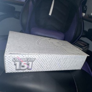 Pokémon Scarlet & Violet 151 Playmat Case Mew Design for Trading Card Game