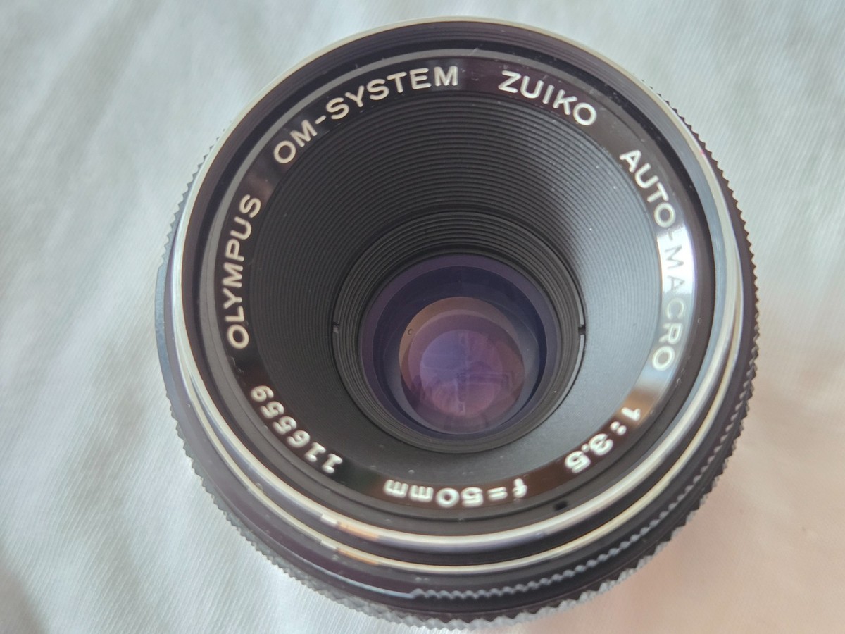 希少OLYMPUS OMシステム AUTO-MACRO 38mm F2.8 Olympus Zuiko 50mm
