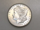 1878-S $1 MORGAN SILVER ONE DOLLAR GEM BU