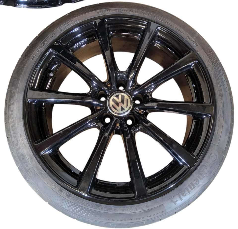 Brock B32 Audi Q3 VW Passat 3C Ateca Cupra Sommer Felgen 235 40 19 Zoll Conti - Bild 4 von 4