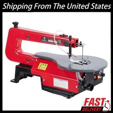 16IN Variable Speed Scroll Saw w/ Extra-Large Tilting Working Table for Woodwork