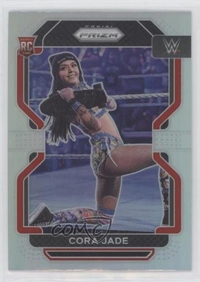 2022 Panini Prizm WWE Silver Prizm Cora Jade #188 Rookie RC 0t6p