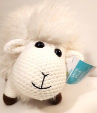 Sheep White Plush Easter Stuffed Animal Soft Cuddle BIG 14 x 10 x 6 NEW w TAGS
