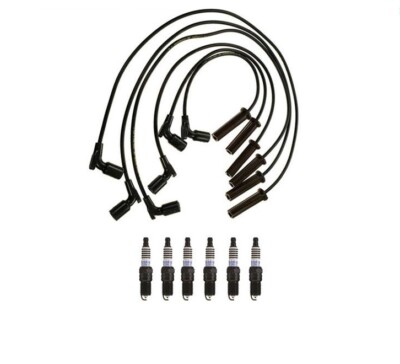 Ignition Wires & Spark Plugs for Pontiac G6 2005-2006 3.5L