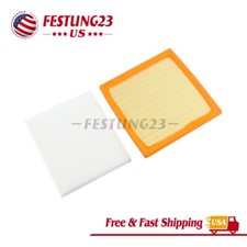 For Subaru Outback Impreza Crosstrek Ascent Engine Air Filter+Cabin Air Filter