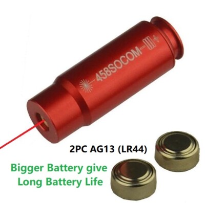 458 .458 Socom Cartridge Laser Chamber Boresighter Red Laser Bore Sight US Selle