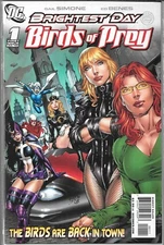 BLACK CANARY ORACLE BIRDS OF PREY #1 1ST WHITE CANARY (VF/NM)  + BONUS WOLVES