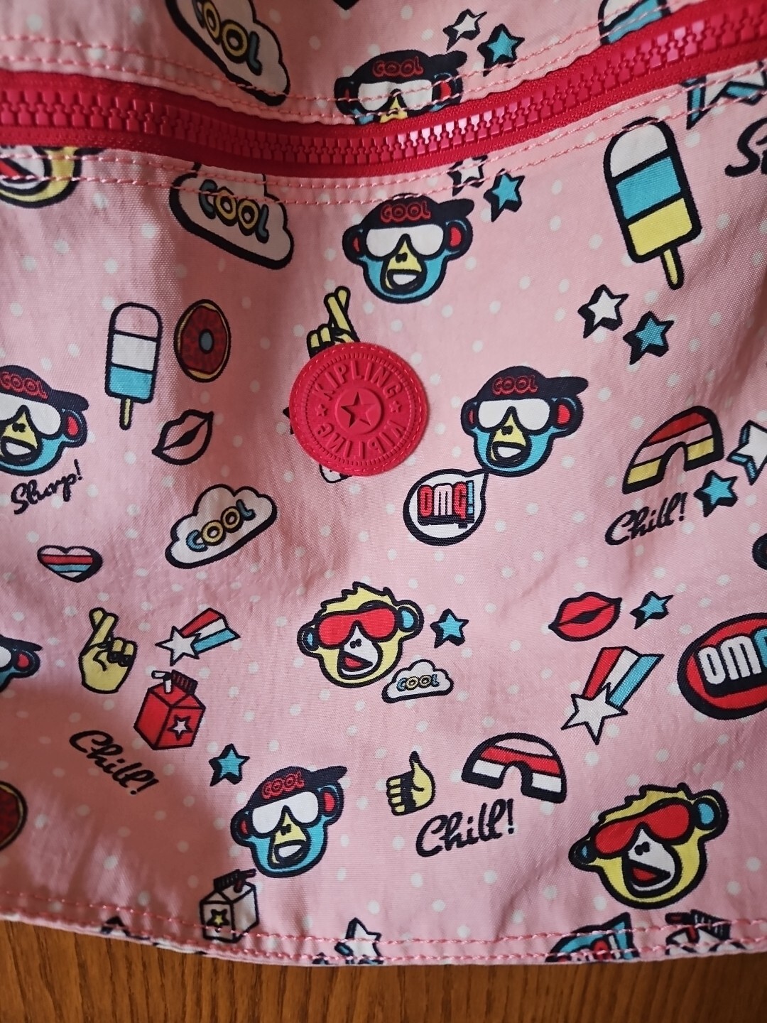 Kipling Supertaboo Lightweight  Drawstring Gym Ba… - image 9