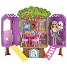 barbie club chelsea pool and waterslide set