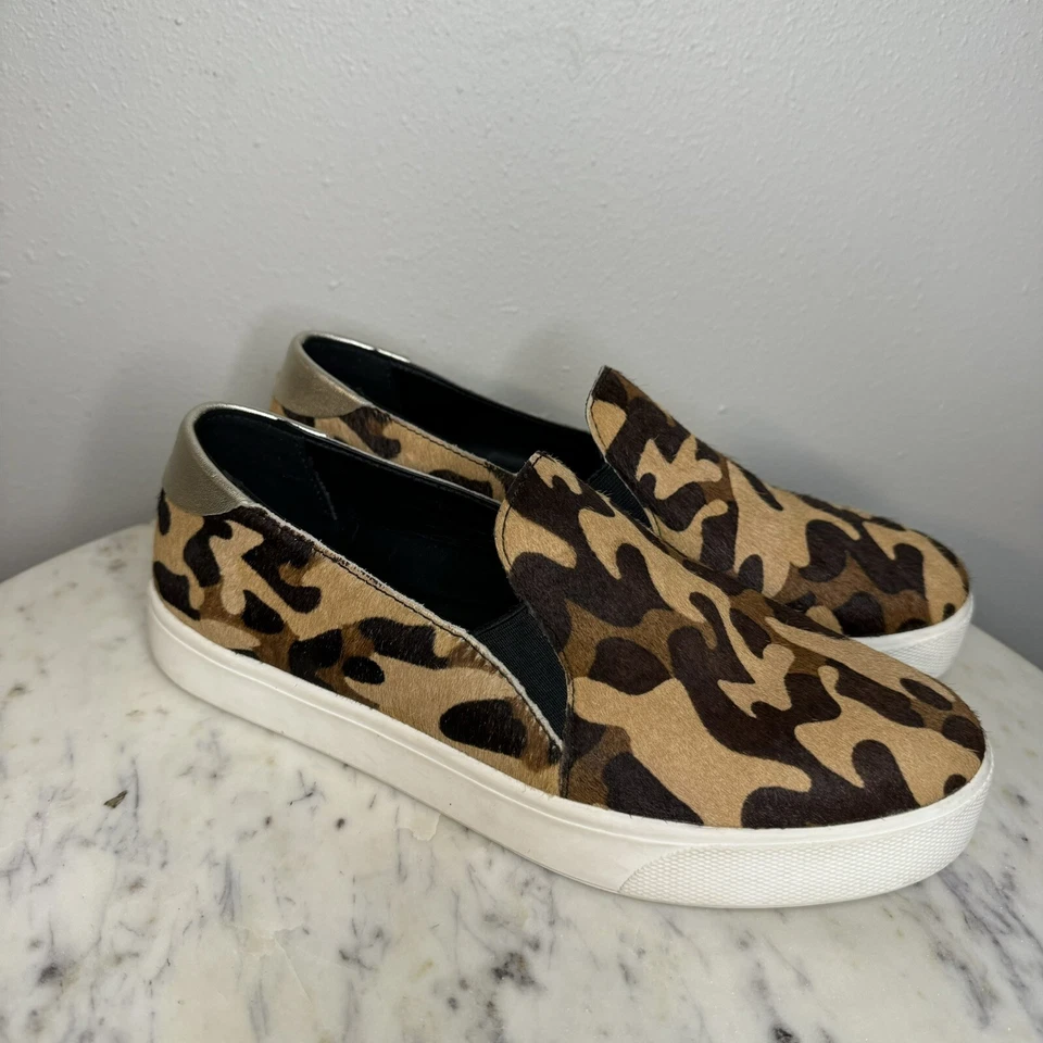 Zapatilla deportiva Cole Haan Olson en camuflaje pelo de becerro leopardo talla 7,5 cómoda -Y Foto 3 de 4