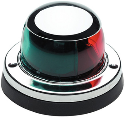 Stainless Steel Bi-Color Combination Deck Mount Bow Navigation Light for Boats