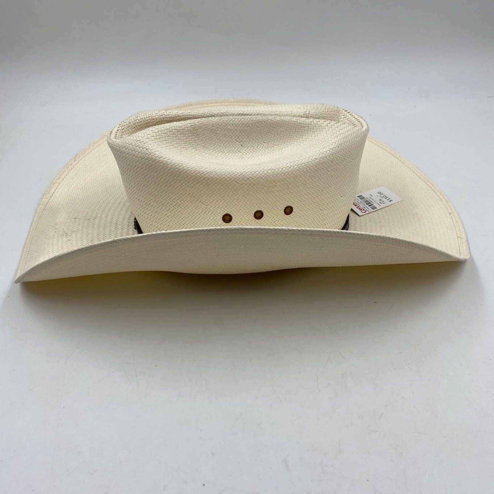 Stetson 10X llano straw cowboy hat size 7 1/8 NWD eBay