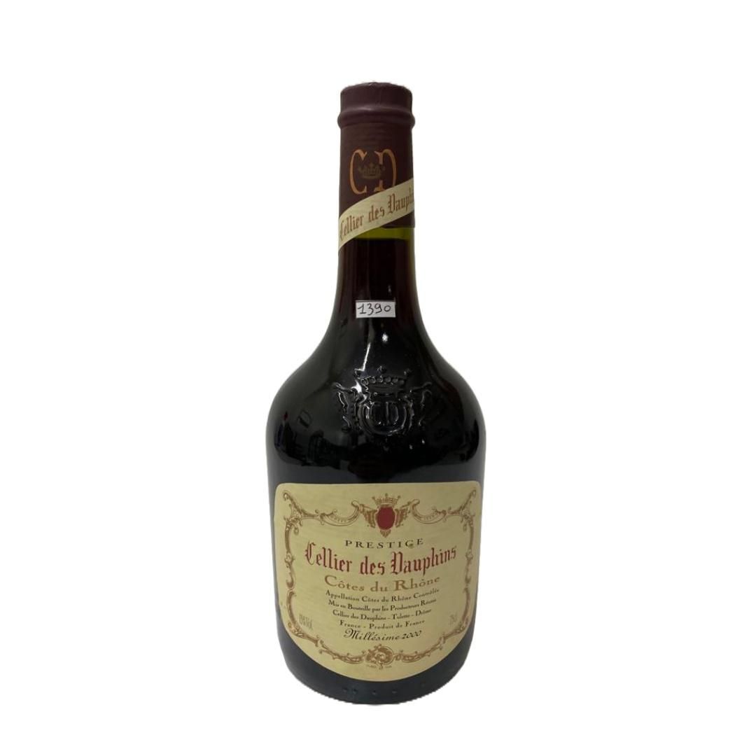 Vintage Bottle - Cellier Des Dauphins Cotes Du Rhone Prestige Millésime 2000 0,7