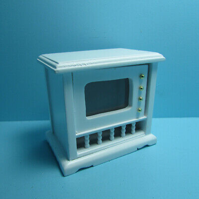 Details about   Dollhouse Miniature Wood Console Television TV in Oak T4586