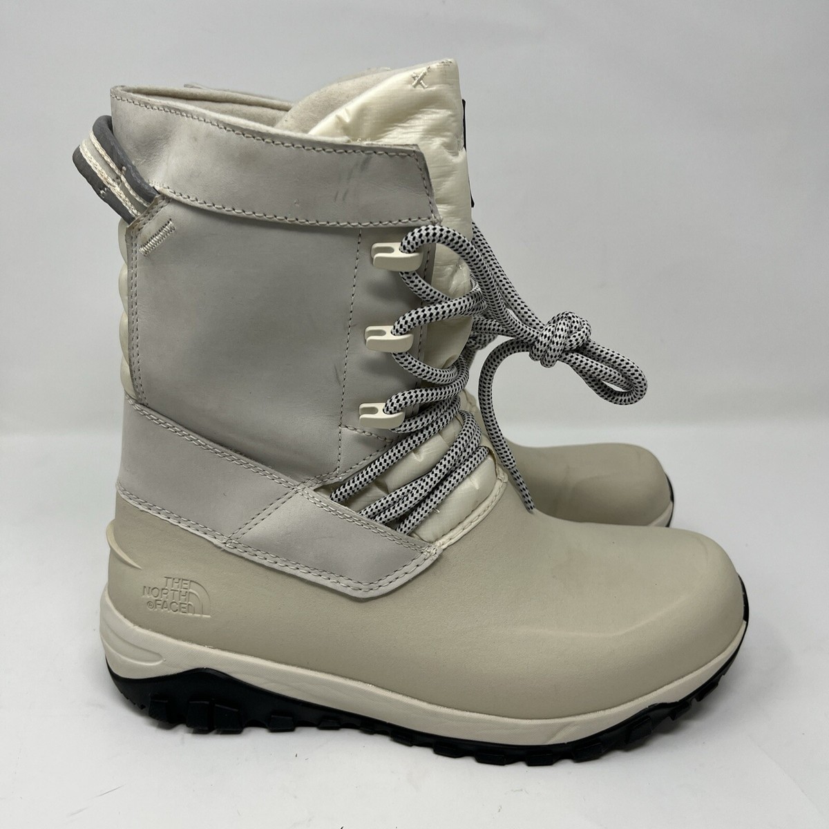 THE NORTH FACE Yukiona Mid Women's Snow Boots Size US EU Beige